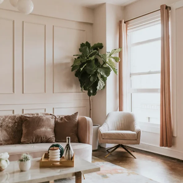 A modern living room style